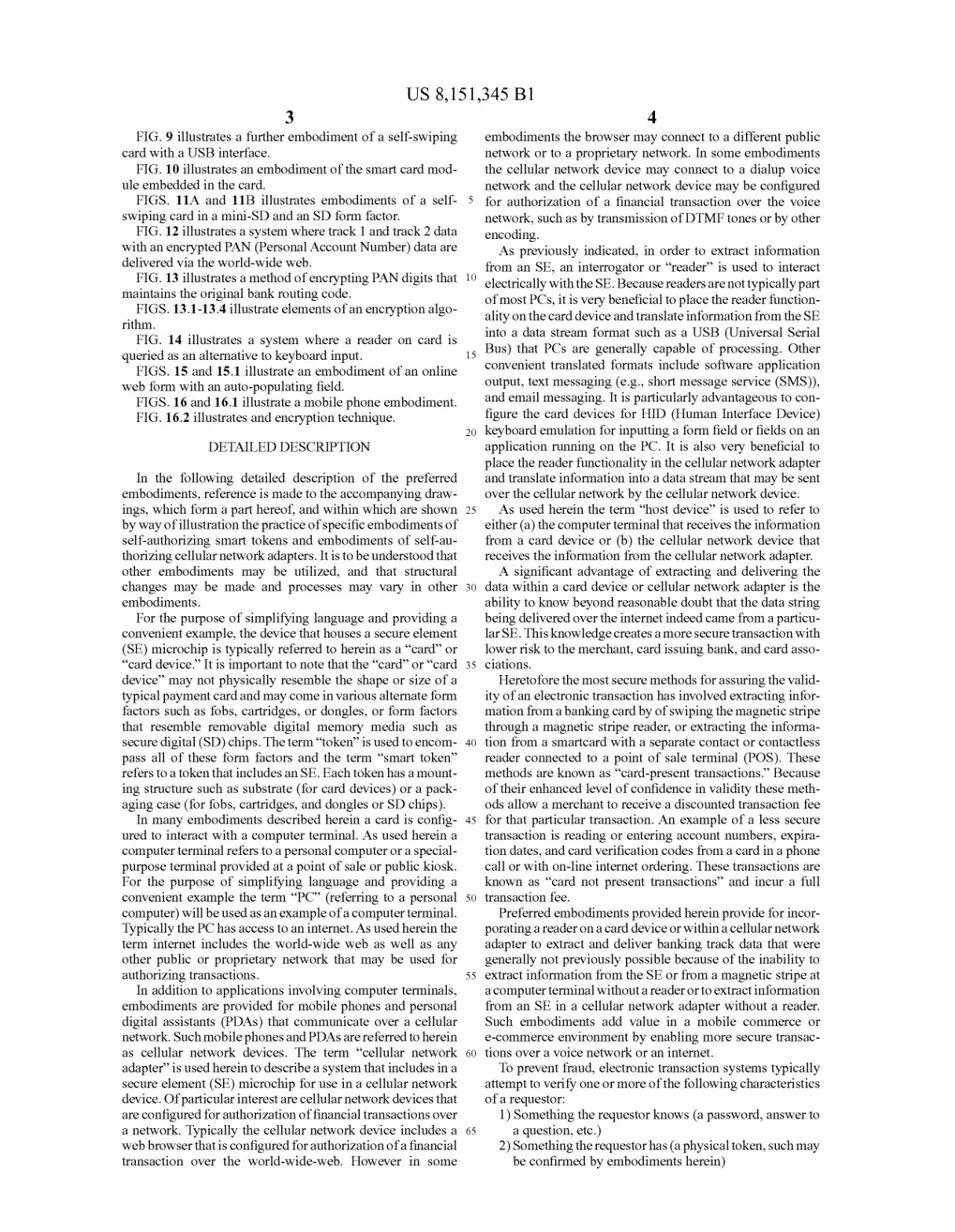 Original patent PDF page 22 showing printed columns 3 and 4